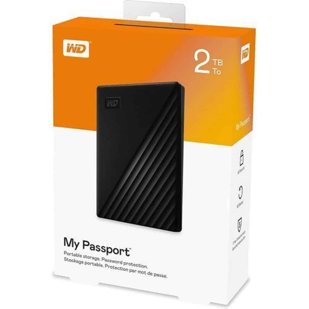 Western Digital HARD DISK 2TERA EXTERNAL MY PASSPORT WD Flash Tech